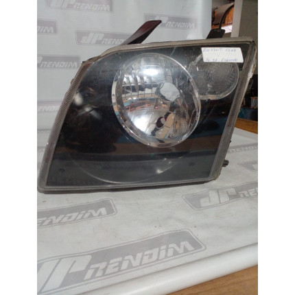 Farol Esquerdo Ford Ecosport Máscara Negra Fo-51 Ano 2003 2004 2005 2006 2007 - Usado