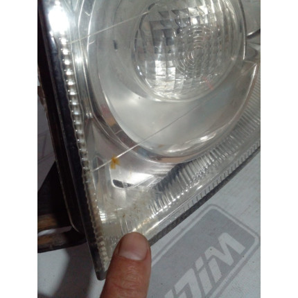 Farol Esquerdo Ford Cromado Fo-53 Ano 2008 2009 2010 2011 2012 - Usado