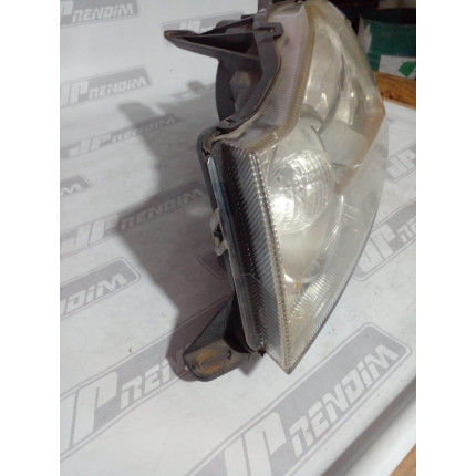 Farol Esquerdo Ford Cromado Fo-53 Ano 2008 2009 2010 2011 2012 - Usado