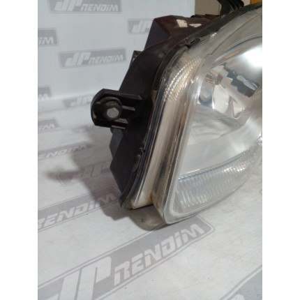 Farol Esquerdo Fiat Uno Way -Vivace Cromado Fi-52 Ano 2012 2013 2014 2015 - Usado