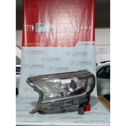 Farol Esquerdo Ford Ranger Fo-56 Ano 2017 2018 2019 2020 - Usado