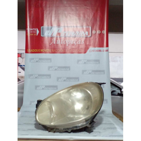 Farol Esquerdo Nissan March N-16 Ano 2011 2012 2013 2014 Usado