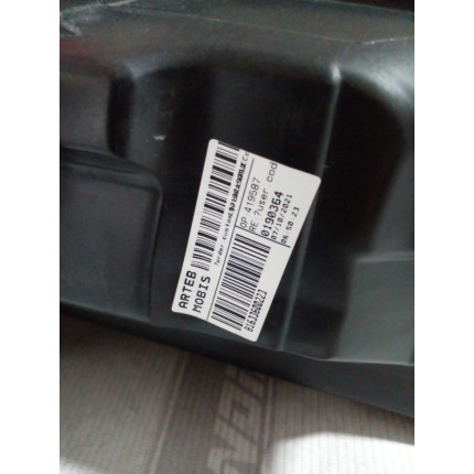 Farol Direito Hyundai HB20 Cromado Hy-23 Ano 2012 2013 2014 2015 2016 - Usado