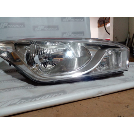 Farol Direito Hyundai HB20 Cromado Hy-23 Ano 2012 2013 2014 2015 2016 - Usado