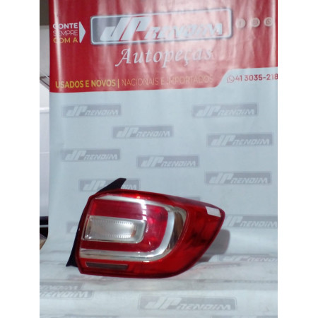 Lanterna Lado Direito Renault Logan Re-37 Ano 2014 2015 2016 2017 - Usado