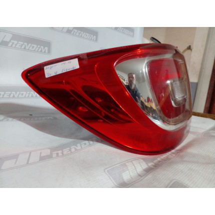Lanterna Lado Esquerdo Renault Logan Re-38 Ano 2014 2015 2016 - Usado