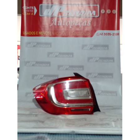 Lanterna Lado Esquerdo Renault Logan Re-38 Ano 2014 2015 2016 - Usado