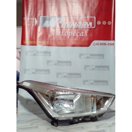 Farol Direito Hyundai Creta Hy-24 Ano 2017 2018 2019 2020 2021 - Usado