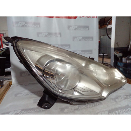 Farol Direito Citroen C3 Ci-15 Ano 2013 2014 2015 2016 2017 2018 2019 - Usado