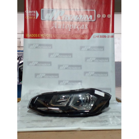 Farol Esquerdo VW Polo-Virtus Vw-61 Ano 2018 2019 2020 2021