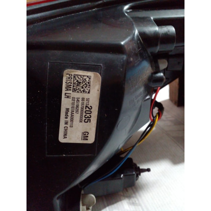 Lanterna Lado Esquerdo Chevrolet Prisma C-78 Ano 2017 2018 2019 - Usado