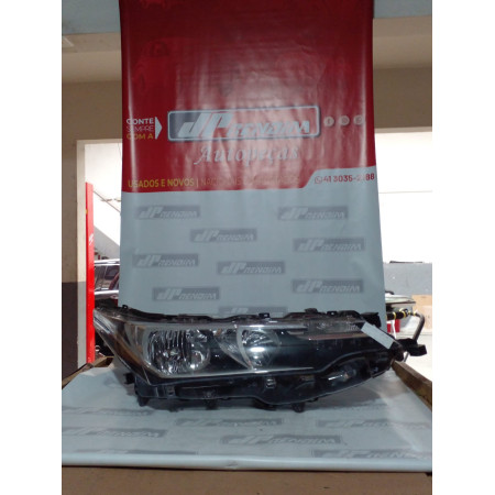 Farol Direito Toyota Corolla C/ Led T-01 Ano 2018 2019 - Usado