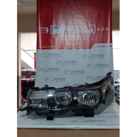 Farol Esquerdo Toyota Corolla T-03 Ano 2015 2016 2017 - Usado
