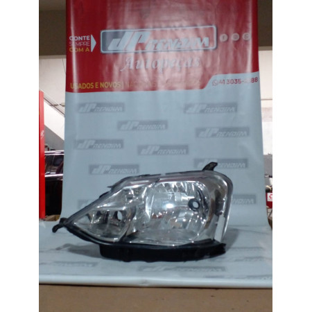 Farol Esquerdo Toyota Etios T-09 Ano 2013 2014 2015 2016 2017 2018 2019 - Usado