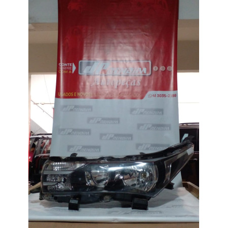 Farol Esquerdo Toyota Corolla T-16 Ano 2015 2016 2017 - Usado