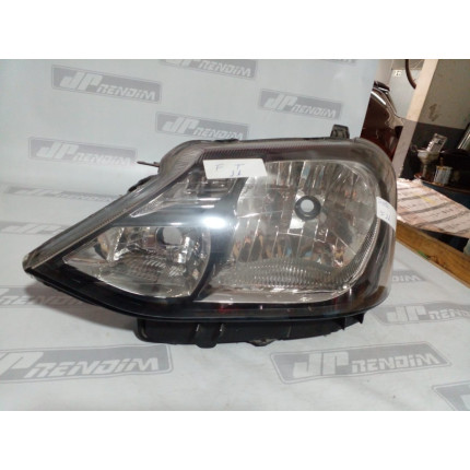 Farol Esquerdo Toyota Etios Máscara Negra T-21 Ano 2018 2019 2020 2021 - Usado