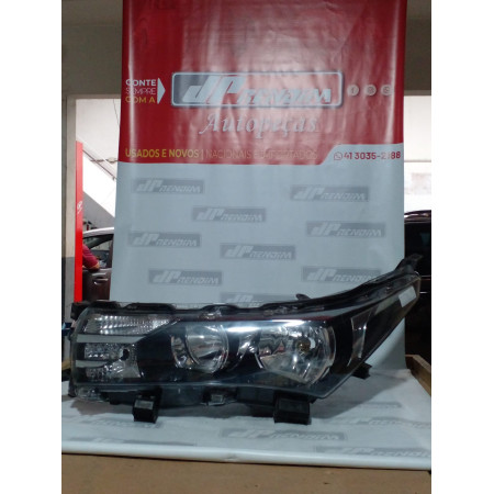 Farol Esquerdo Toyota Corolla T-22 Ano 2015 2016 2017 - Usado