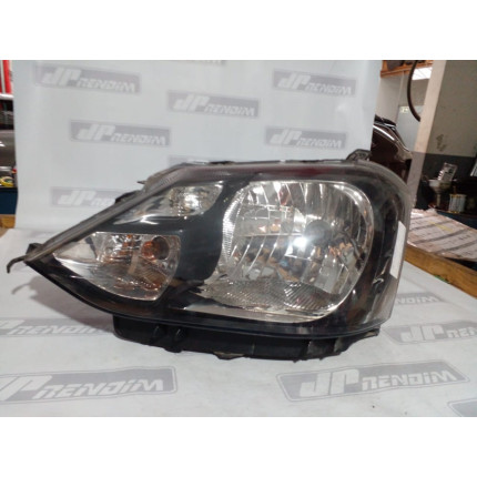 Farol Esquerdo Toyota Etios Máscara Negra T-24 Ano 2018 2019 2020 2021 - Usado