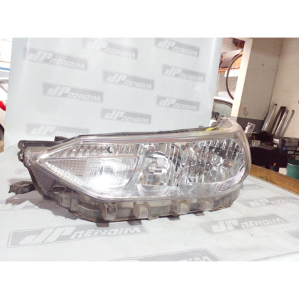 Farol Esquerdo Toyota Yaris Cromado T-32 Ano 2018 2019 2020 2021 2022 - Usado