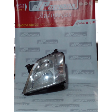 Farol Esquerdo Chevrolet Meriva C-05 Ano 2002 2003 2004 2005 2006 2007 a 2012 - Usado