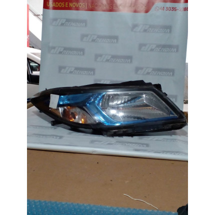 Farol Direito Chevrolet Ônix-Prisma Lente Azul C-17 Ano 2013 2014 2015 2016 2017 2018 2019 - Usado