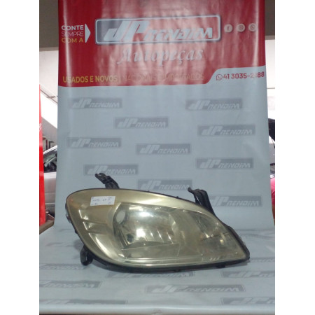 Farol Direito Chevrolet Celta C-53 Ano 2007 2008 2009 2010 2011 - Usado