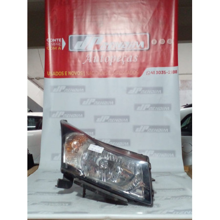 Farol Direito Chevrolet Cruze C-58 Ano 2012 2013 2014 - Usado