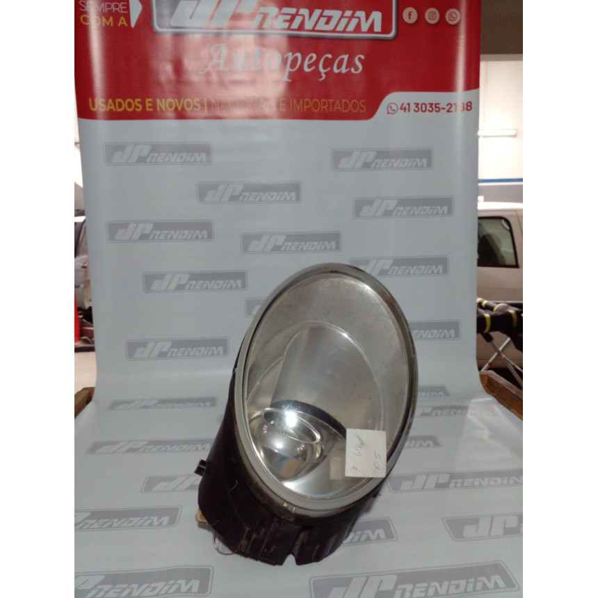 Farol Direito VW New Beatle - Vw-05 Ano 2007 2008 2009 2010 2011 - Usado