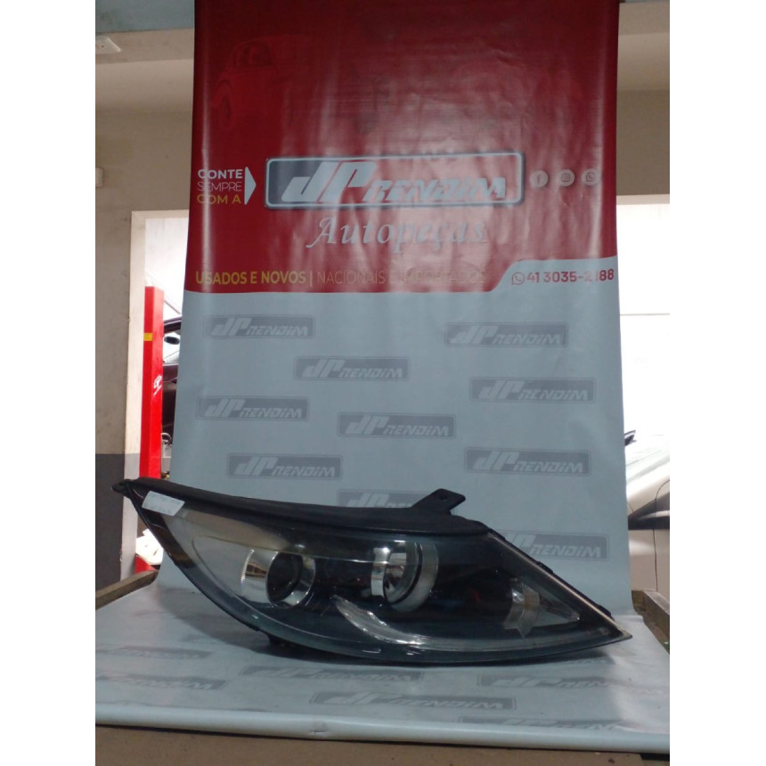 Farol Direito Kia Sportage Ki-02 Ano 2011 2012 2013 2014 2015 2016 - Usado