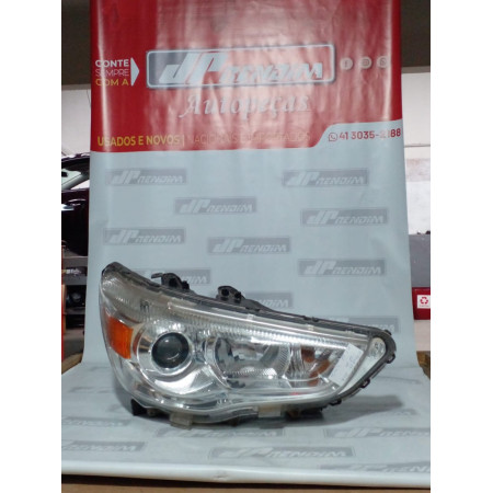 Farol Direito Mitsubishi ASX Mit-01 Ano 2012 2013 2014 2015 2016 2017 a 2020 - Usado