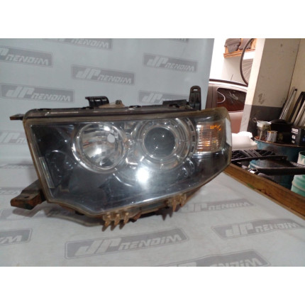 Farol Esquerdo Mitsubishi L200 Triton-Pajero Dakar Mit-03 Ano 2009 2010 2011 2012 2013 2014 2015 - Usado