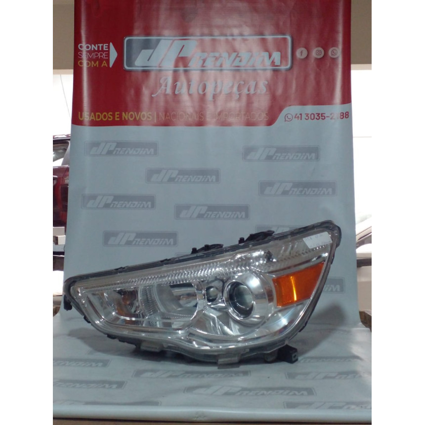 Farol Esquerdo Mitsubishi ASX Mit-06 Ano 2012 2013 2014 2015 2016 2017 a 2020 - Usado