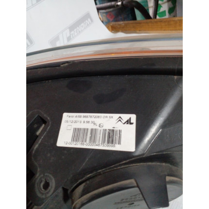 Farol Esquerdo Citroen Aircross Ci-08 Ano 2012 2013 2014 2015 2016 - Usado