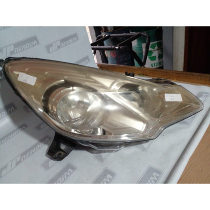 Farol Direito Citroen C3 Ci-09 Ano 2013 2014 2015 2016 2017 2018 2019 - Usado