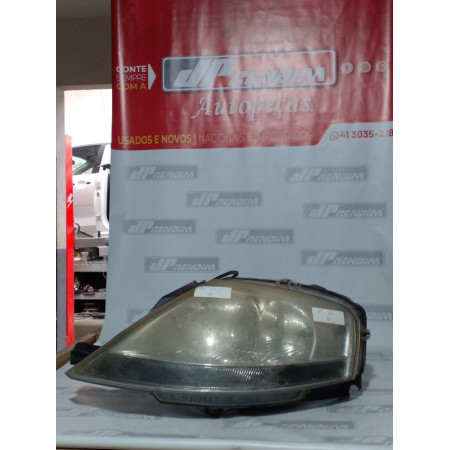 Farol Esquerdo Citroen C3 Ci-10 Ano 2003 2004 2005 2006 2008 2009 2010 - Usado