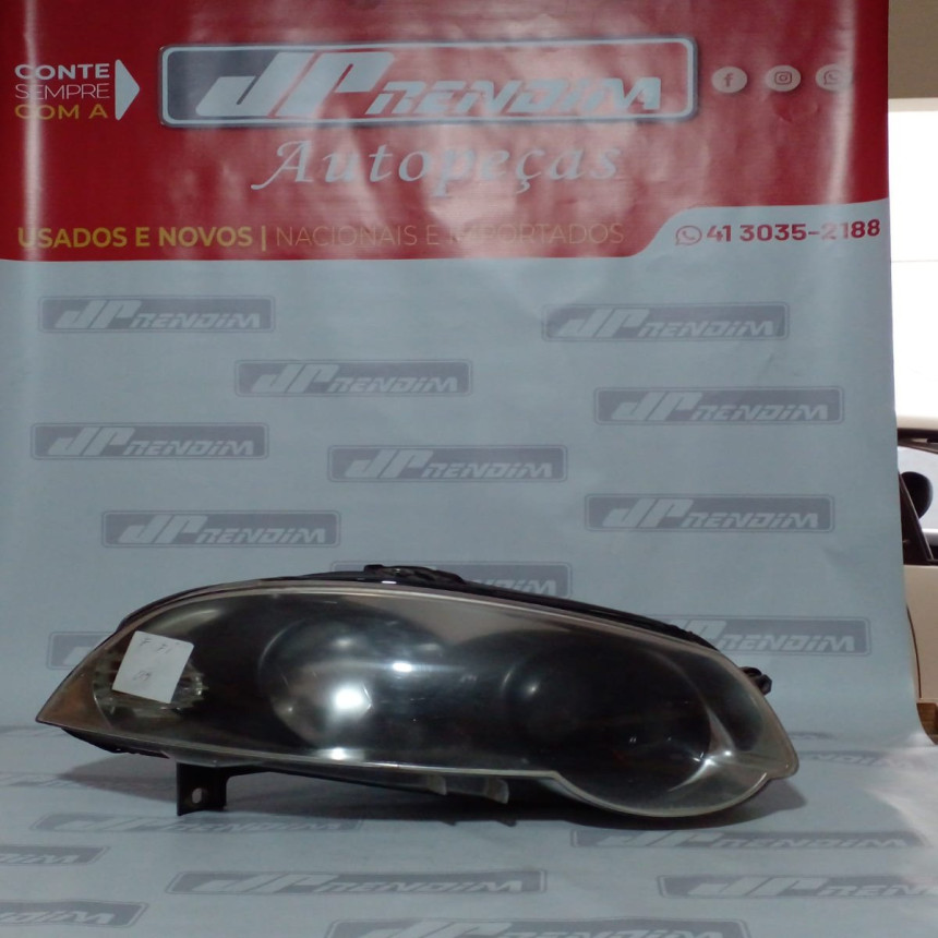 Farol Direito Fiat Palio Weekend-Strada Fi-09 Ano 2008 2009 2010 2011 2012 2013 a 2020 - Usado