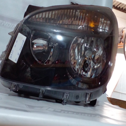 Farol Esquerdo Fiat Doblô Máscara Negra Fi-18 Ano 2010 2011 2012 2013 2014 - Usado