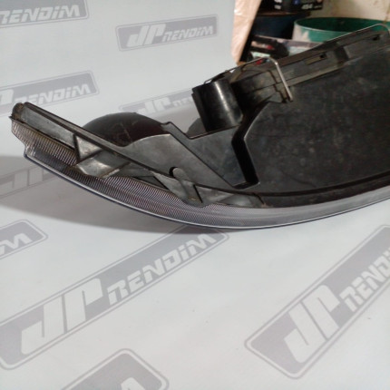 Farol Esquerdo Vw Gol-Parati-Saveiro Vw-10 Máscara Negra Ano 1999 2000 2001 2002 2003 2004 2005 - Usado