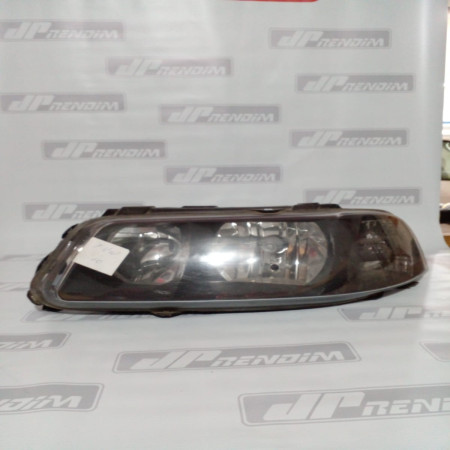 Farol Esquerdo Vw Gol-Parati-Saveiro Vw-10 Máscara Negra Ano 1999 2000 2001 2002 2003 2004 2005 - Usado