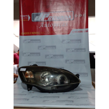Farol Direito Fiat Idea Fi-26 Ano 2011 2012 2013 2014 2015 2016 - Usado