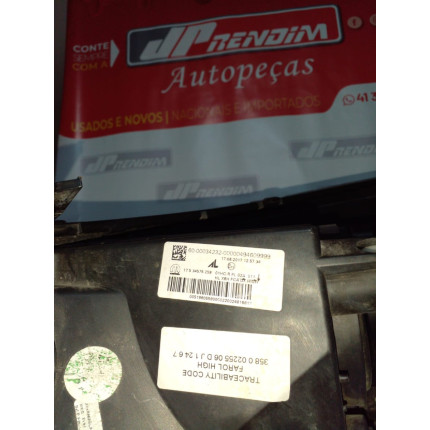 Farol Direito Fiat Argo Fi-29 Ano 2018 2019 2020 2021 2022 2023 - Usado
