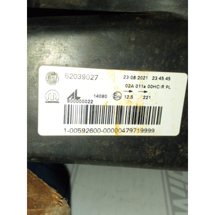 Farol Esquerdo Fiat Uno Way Máscara Negra Fi-30 Ano 2016 2017 2018 2019 2020 - Usado