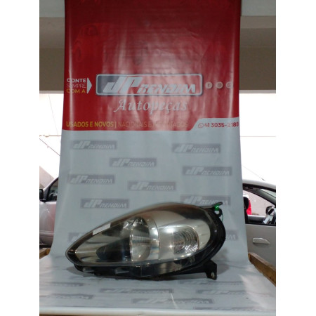 Farol Esquerdo Fiat Punto Fi-34 Ano 2013 2014 2015 2016 2017 - Usado