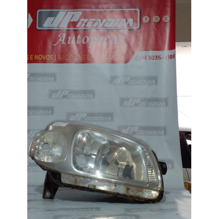 Farol Direito Fiat Uno Way-Vivace Fi-37 Ano 2010 2011 2012 2013 2014 2015 - Usado