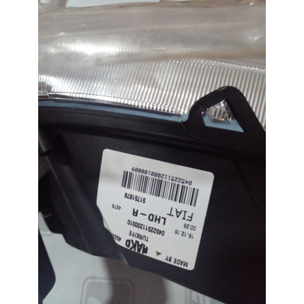 Farol Direito Fiat Linea Fi-45 Ano 2008 2009 2010 2011 2012 2013 2014 - Novo