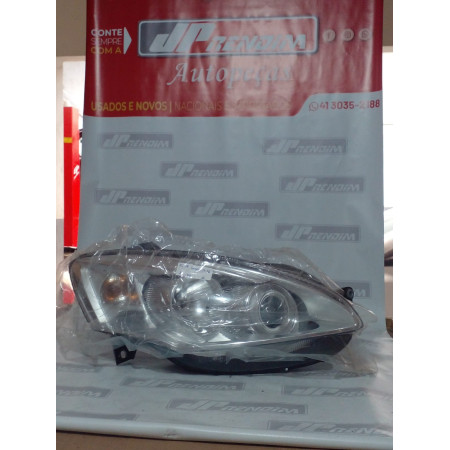 Farol Direito Fiat Idea Fi-46 Ano 2011 2012 2013 2014 2015 2016 - Novo