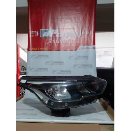 Farol Direito Fiat Argo-Cronos com Led Fi-48 Ano 2017 2018 2019 2020 2021 - Usado