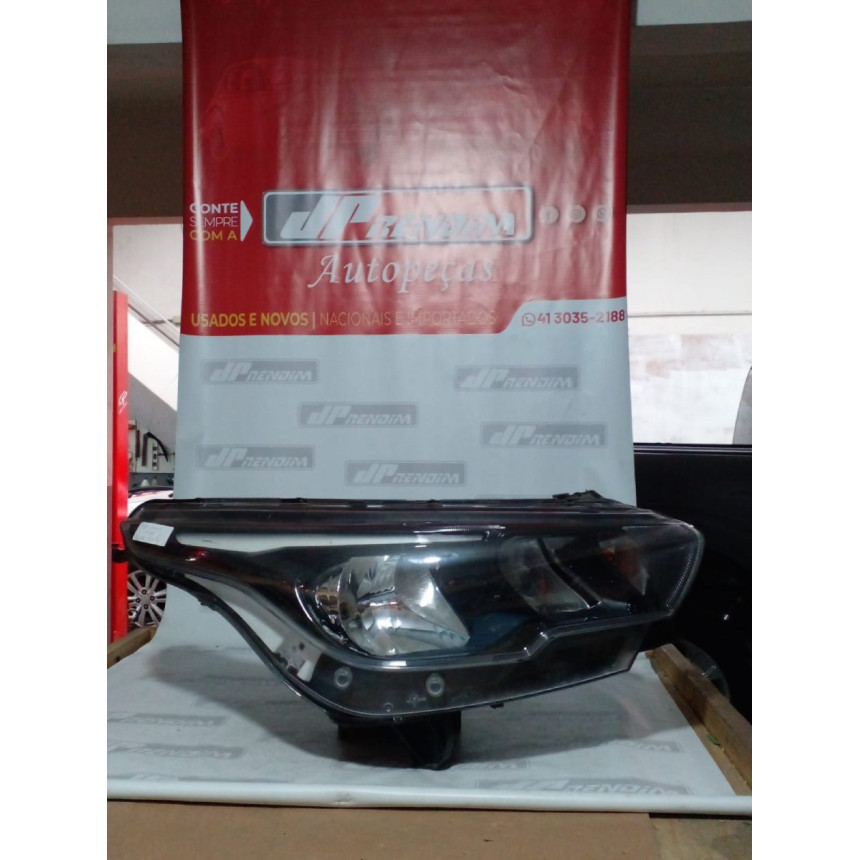 Farol Direito Fiat Argo-Cronos com Led Fi-48 Ano 2017 2018 2019 2020 2021 - Usado