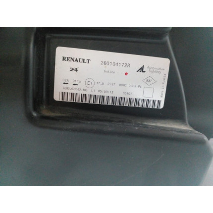 Farol Direito Renault Duster Re-02 Ano 2012 2013 2014 2015 - Usado