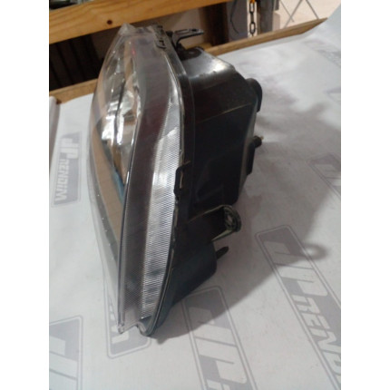 Farol Direito Renault Logan Máscara Cinza Re-06 Ano 2006 2007 2008 2009 2010 - Usado